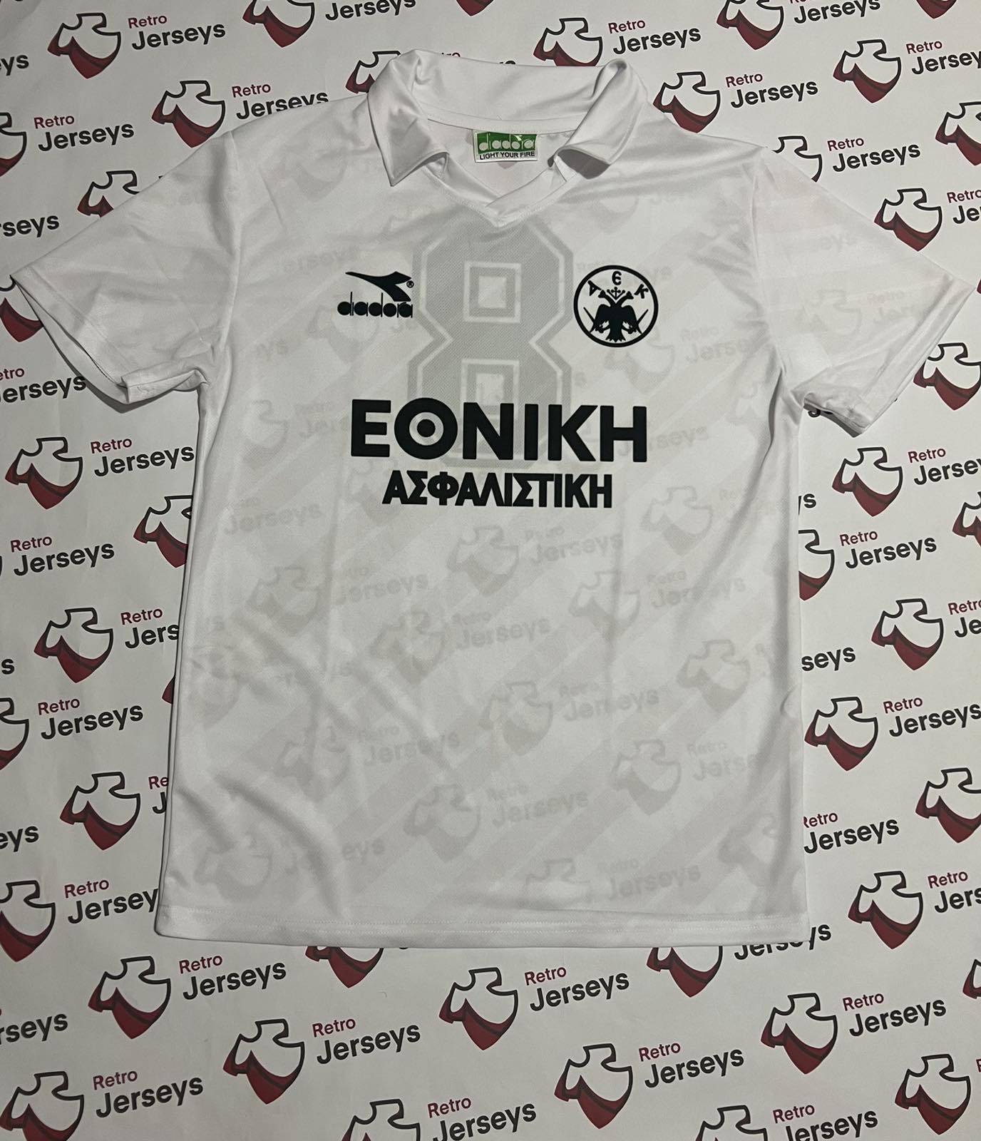AEK Athens Shirt 1989-1990 Away - Retro Jerseys, φανέλα αεκ - Retro Jerseys