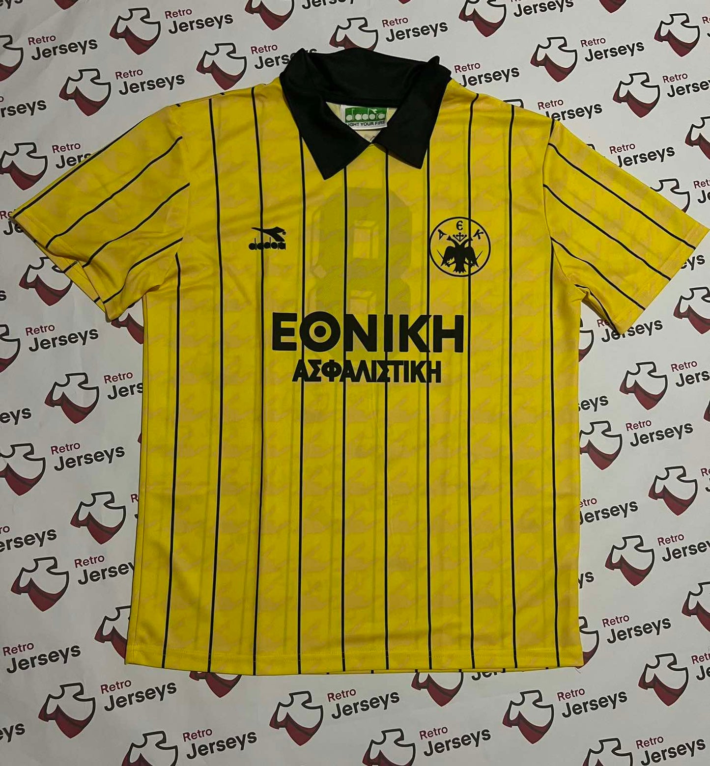 AEK Athens Shirt 1991-1992 Special - Retro Jerseys, φανέλα αεκ