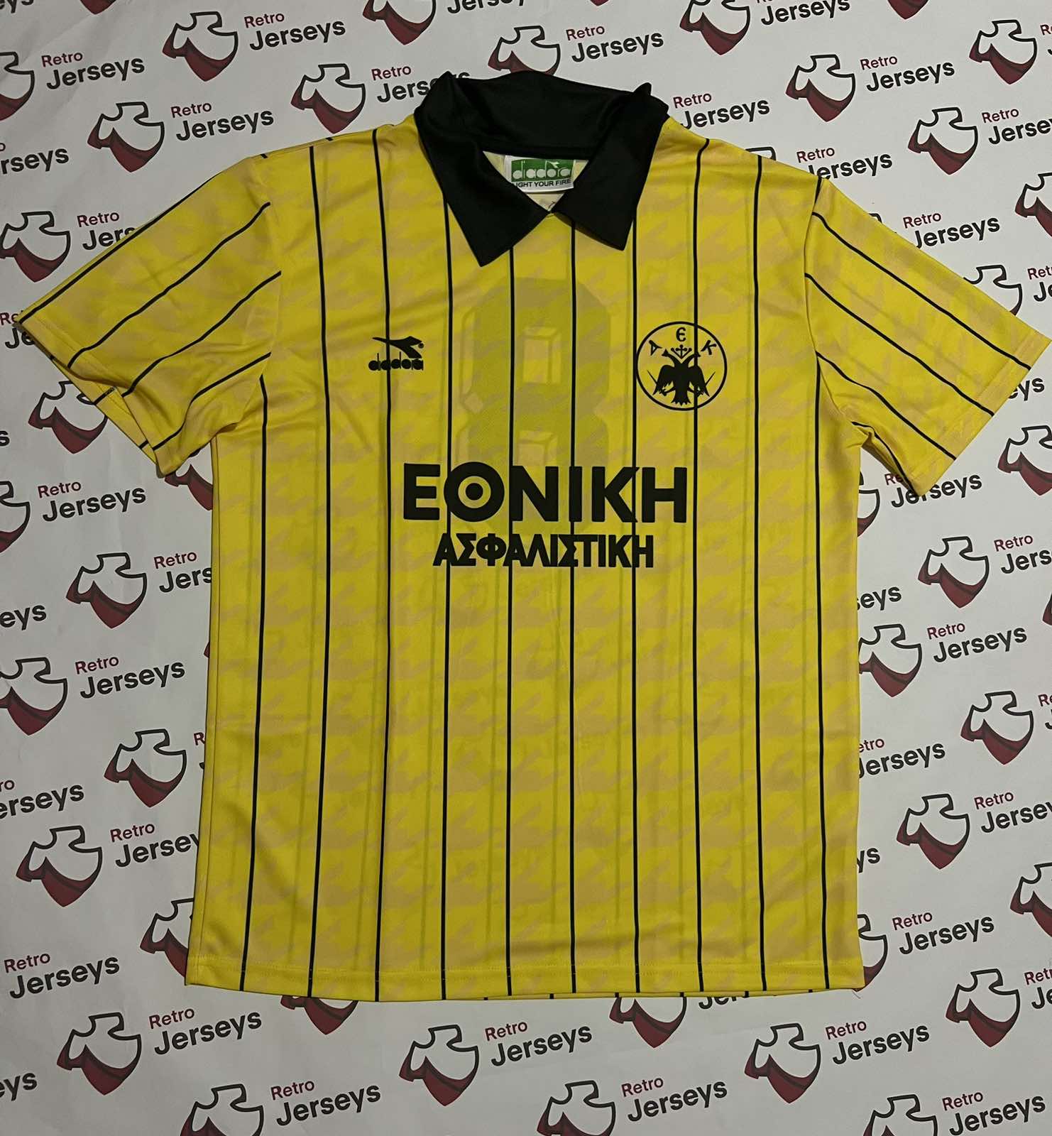 AEK Athens Shirt 1991-1992 Special - Retro Jerseys, φανέλα αεκ