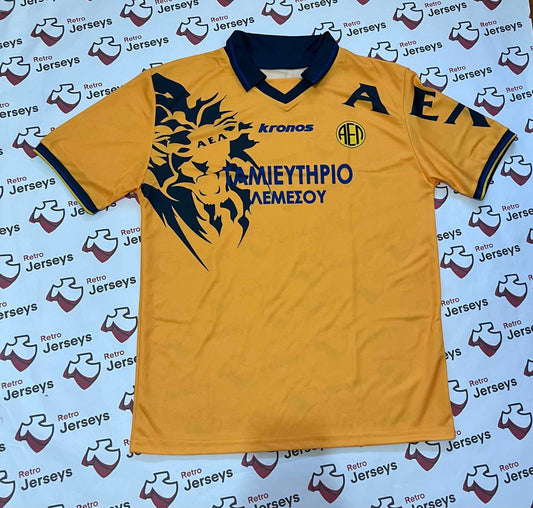 AEL Limassol Shirt 1999-2000 Home - Retro Jerseys, Φανέλα ΑΕΛ Λεμεσού - Retro Jerseys