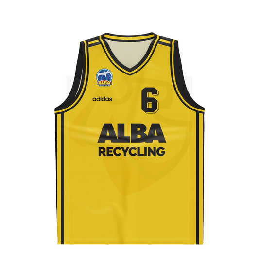 Alba Berlin Basketball Shirt 1998-1999 Home - Retro Jerseys, Alba Berlin Trikot, Alba Retro Trikot