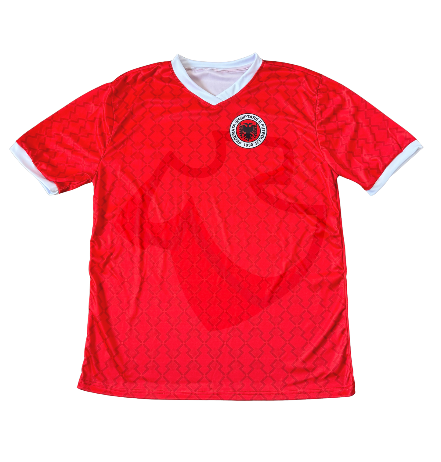 Albania National Shirt 1988 Home - Retro Jerseys, Fanella Shqipërisë