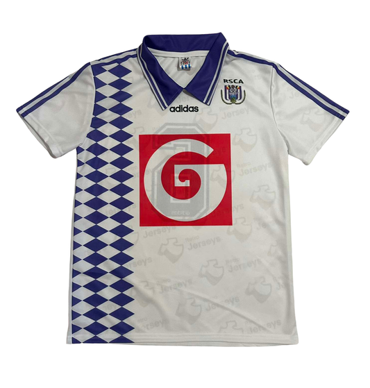 RSC Anderlecht Shirt 1995-1996 Home - Retro Jerseys, RSC Anderlecht Retro Shirt