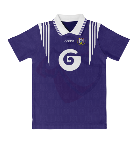 RSC Anderlecht Shirt 1996-1997 Home - Retro Jerseys, RSC Anderlecht Retro Shirt