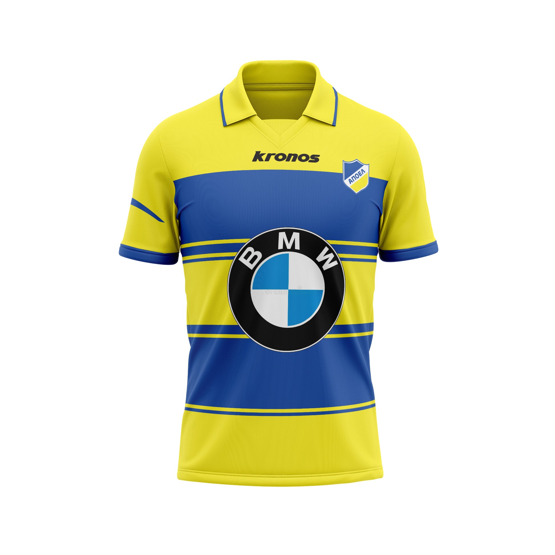 APOEL Nicosia Shirt 1999-2000 Home - Retro Jersey, φανέλα αποέλ - Retro Jerseys