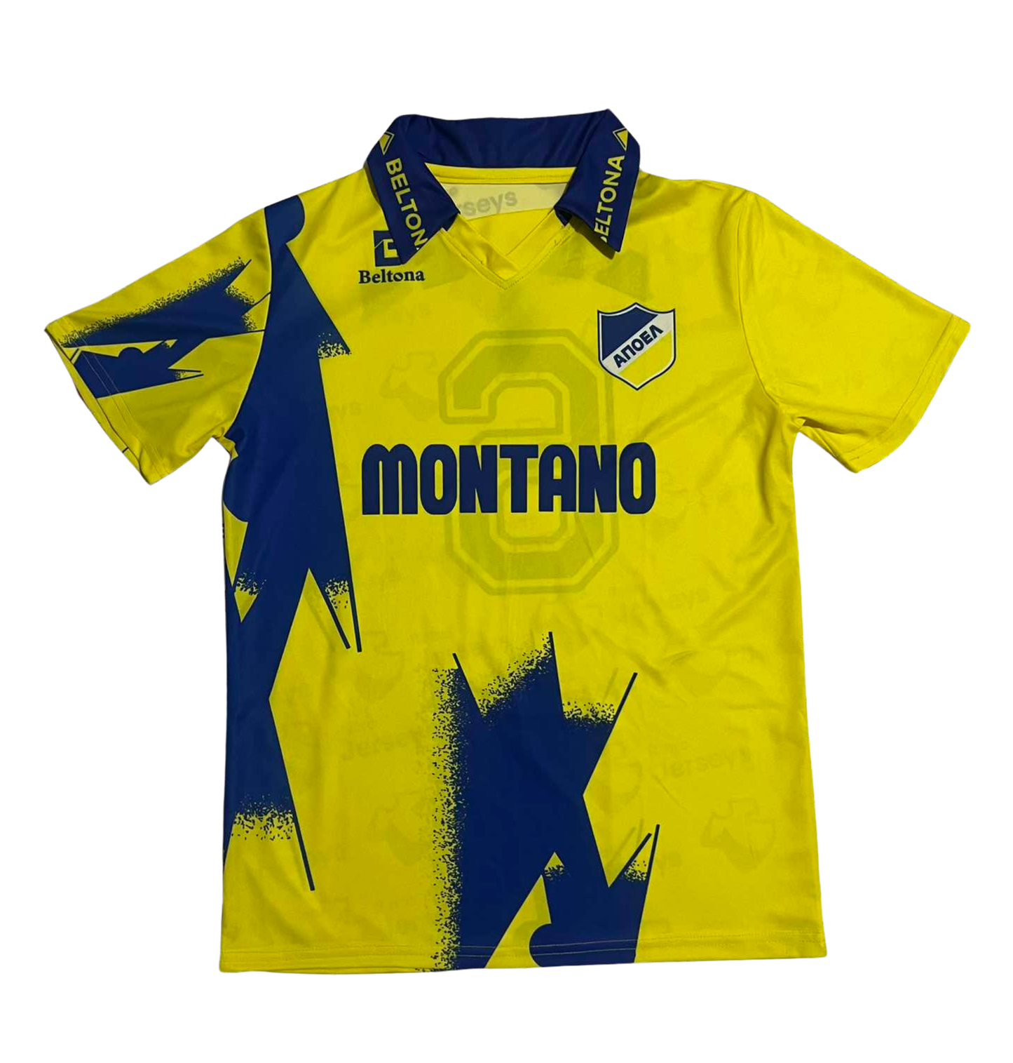 APOEL Nicosia Shirt 1995-1996 Home - Retro Jersey, φανέλα αποέλ