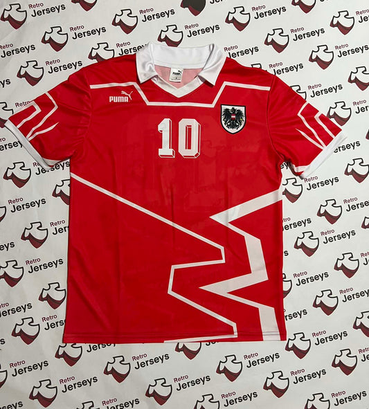 Austria National Shirt 1993 Away - Retro Jerseys, österreich trikot