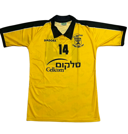 Beitar Jerusalem 1998 Shirt vs Glasgow Rangers - Retro Jerseys, חולצה של בית"ר ירושלים