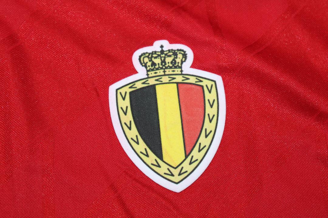 Belgium National Shirt 1986 Home - Retro Jerseys, België shirt, België Retro shirt