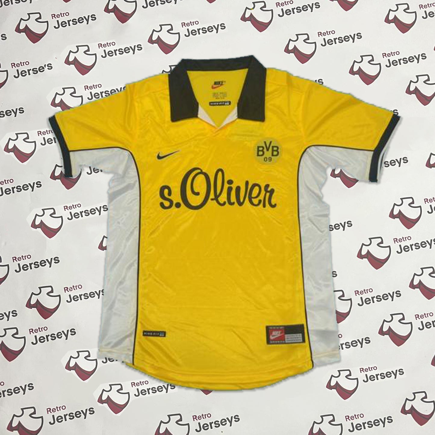 Borussia Dortmund Shirt 1999-2000 Home - Retro Jersey, Borussia Dortmund trikot