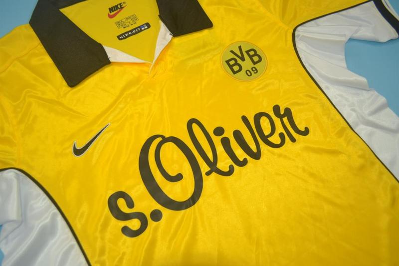 Borussia Dortmund Shirt 1999-2000 Home - Retro Jersey, Borussia Dortmund trikot