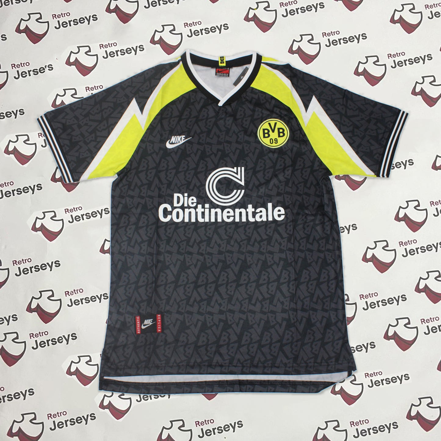 Borussia Dortmund Shirt 1995-1996 Away - Retro Jersey, Borussia Dortmund trikot