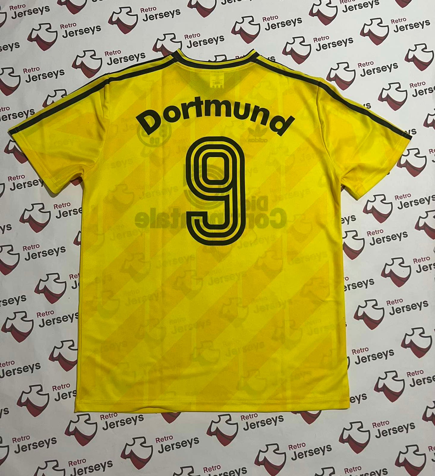 Borussia Dortmund Home 1986-1988 - Retro Jersey