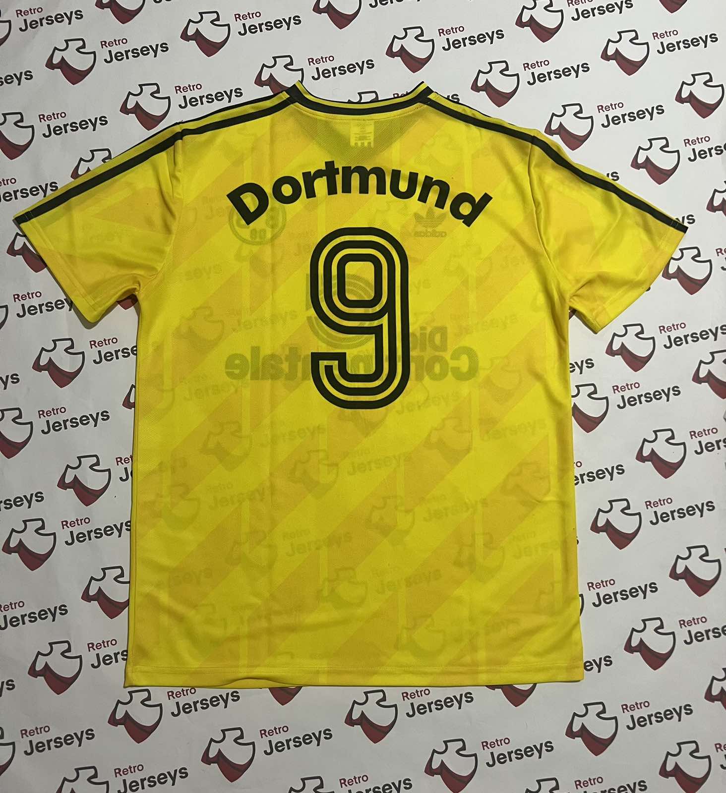 Borussia Dortmund Home 1986-1988 - Retro Jersey