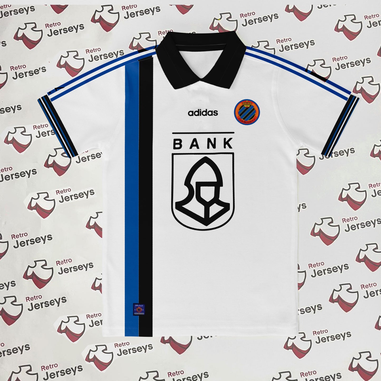 Club Brugge Shirt 1996-1997 Away - Retro Jerseys, Club Brugge Retro Shirt - Retro Jerseys