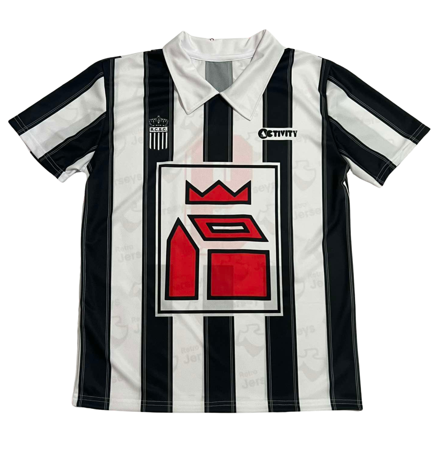 Sporting Charleroi Shirt 1997-1998 Home - Retro Jerseys, Sporting Charleroi Retro Shirt