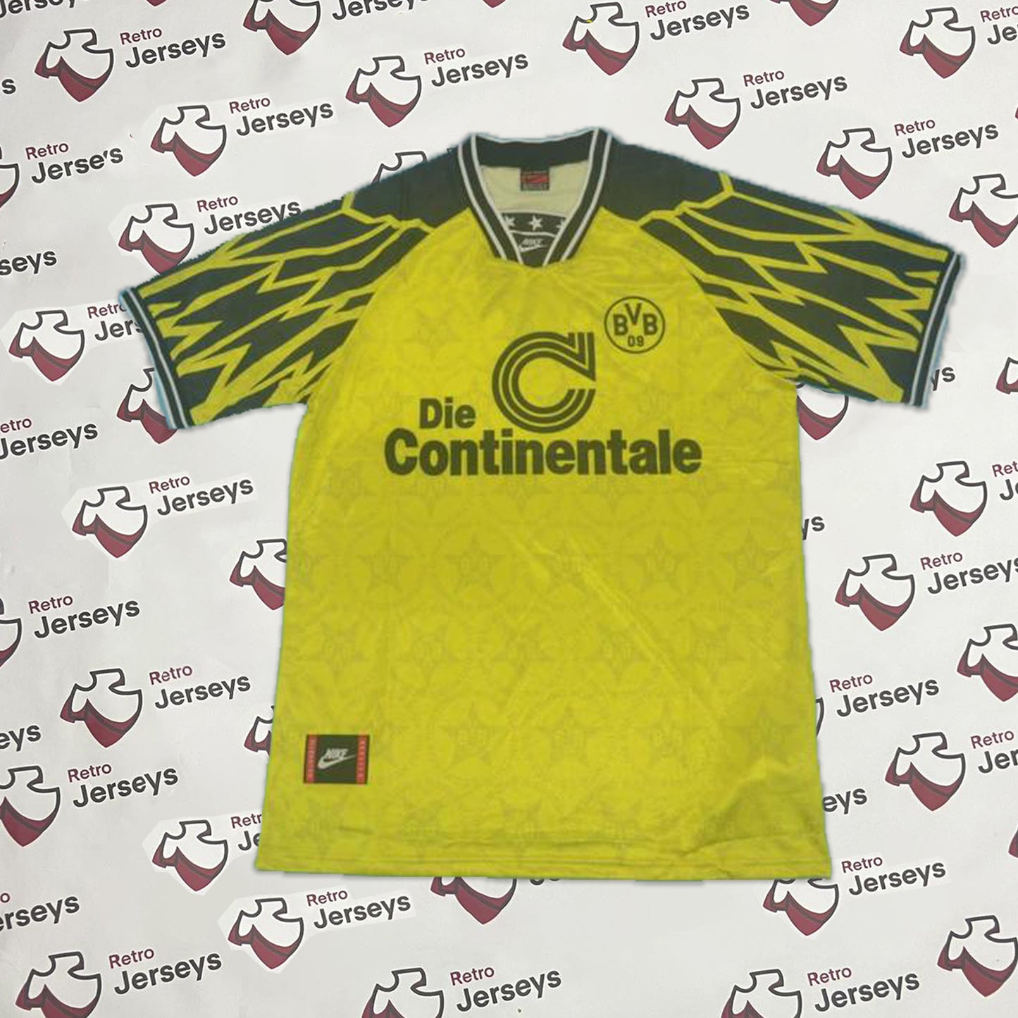 Borussia Dortmund Shirt 1994-1995 Home - Retro Jersey, Borussia Dortmund trikot