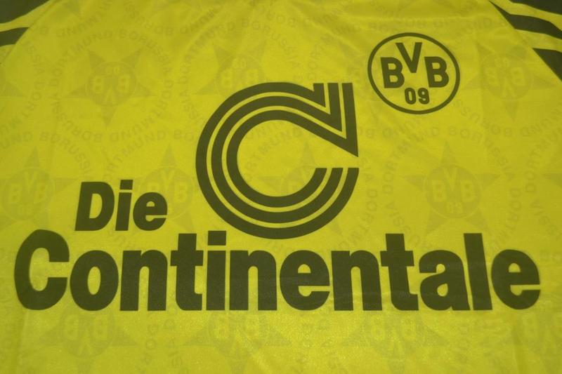 Borussia Dortmund Shirt 1994-1995 Home - Retro Jersey, Borussia Dortmund trikot