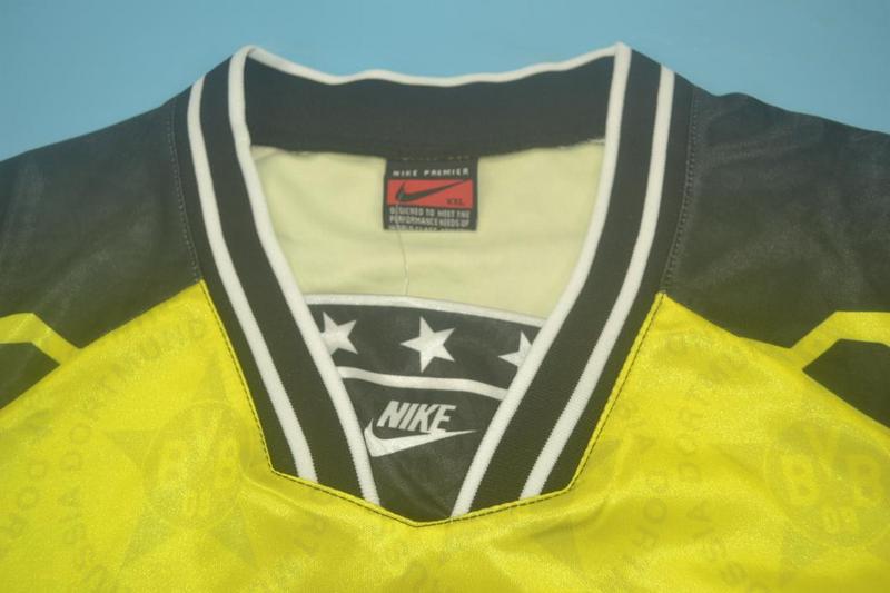 Borussia Dortmund Shirt 1994-1995 Home - Retro Jersey, Borussia Dortmund trikot