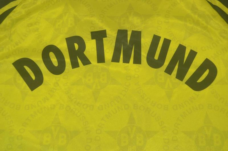 Borussia Dortmund Shirt 1994-1995 Home - Retro Jersey, Borussia Dortmund trikot