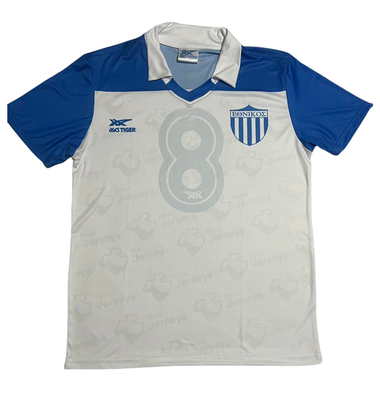 Ethnicos Piraeus Εθνικός Πειραιώς 1982-1983 Home - Retro Jerseys