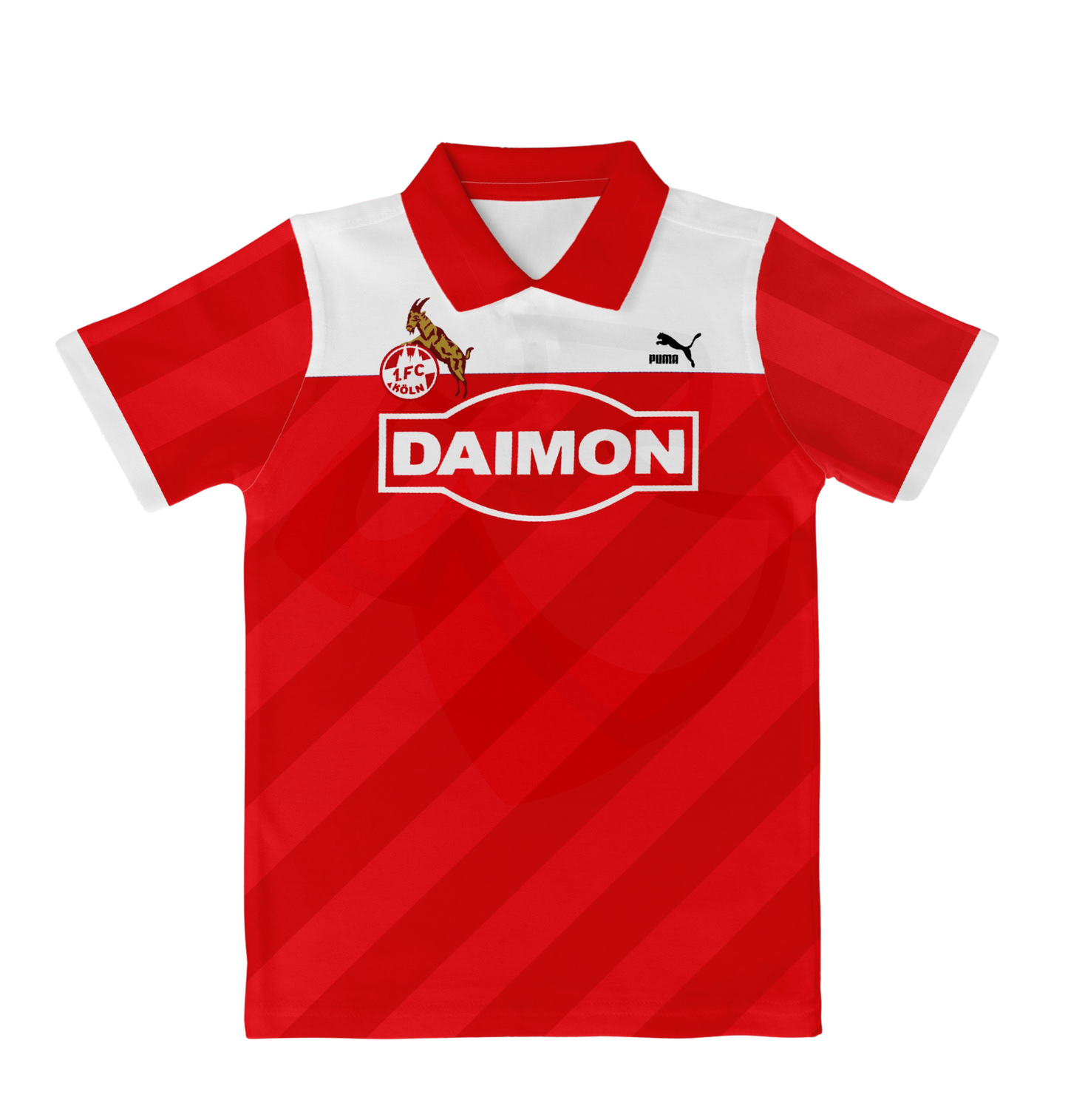 FC Köln Shirt 1987-1988 Home - Retro Jersey, FC Köln trikot, FC Köln Retro Trikot