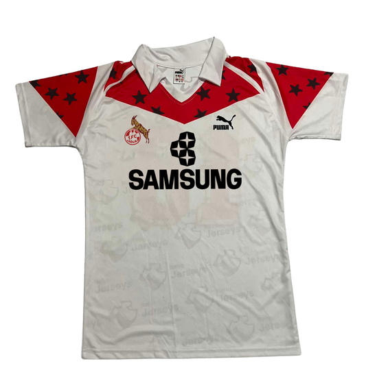 FC Köln Shirt 1987-1988 Away - Retro Jersey, FC Köln trikot, FC Köln Retro Trikot