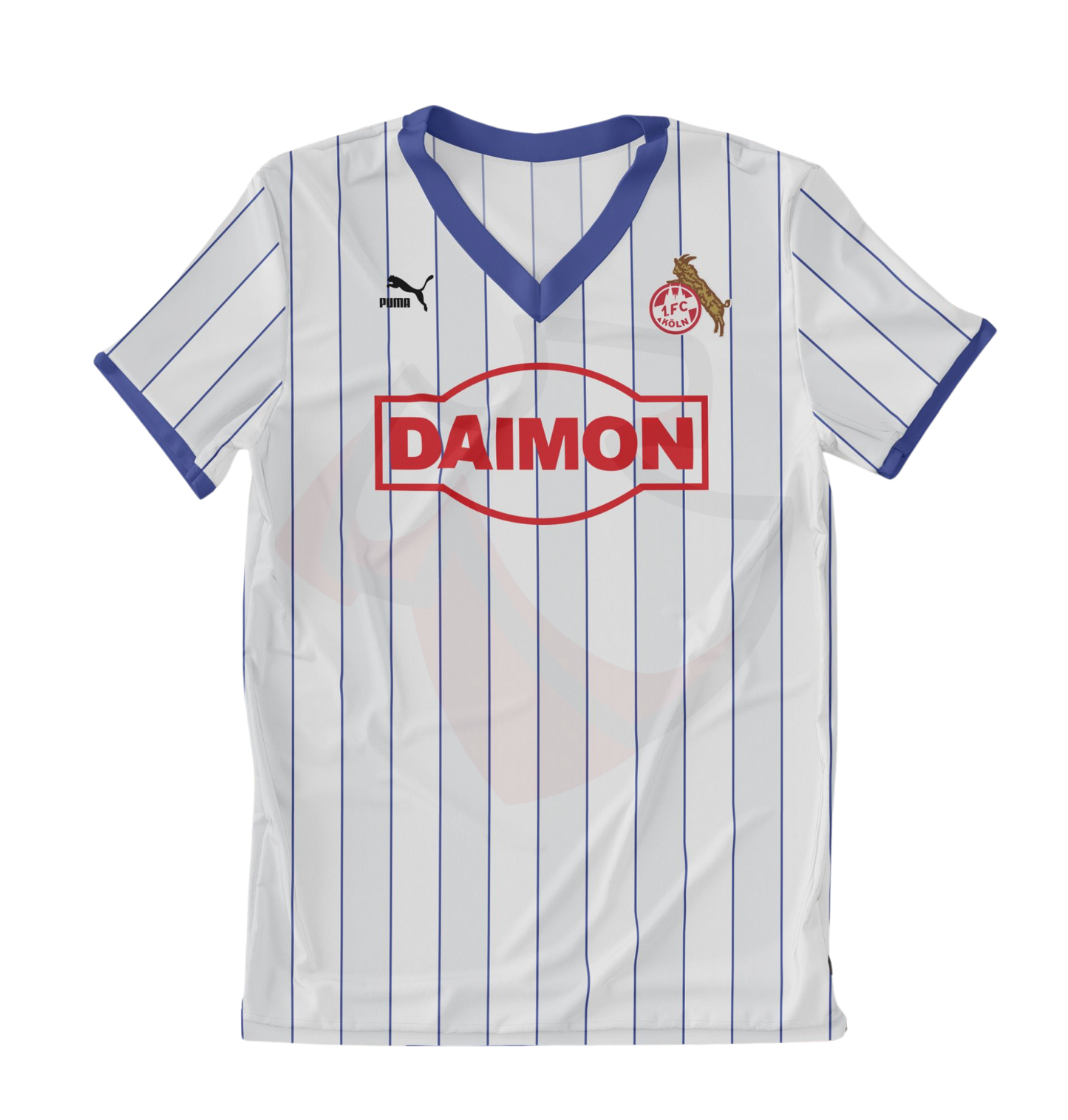 FC Köln Shirt 1985-1986 Away - Retro Jersey, FC Köln trikot, FC Köln Retro Trikot