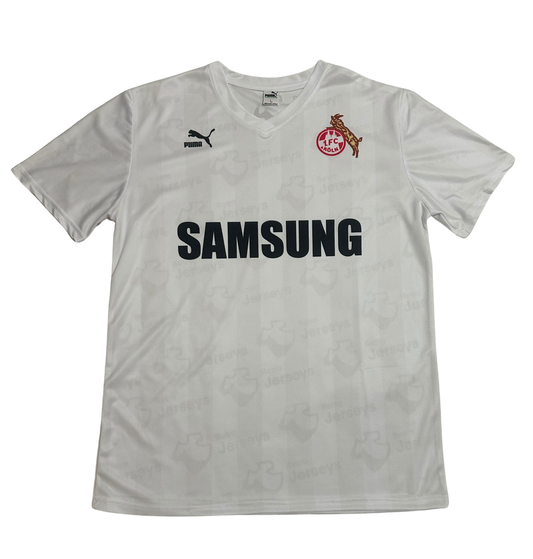 FC Köln Shirt 1989-1990 European Home - Retro Jersey, FC Köln trikot, FC Köln Retro Trikot