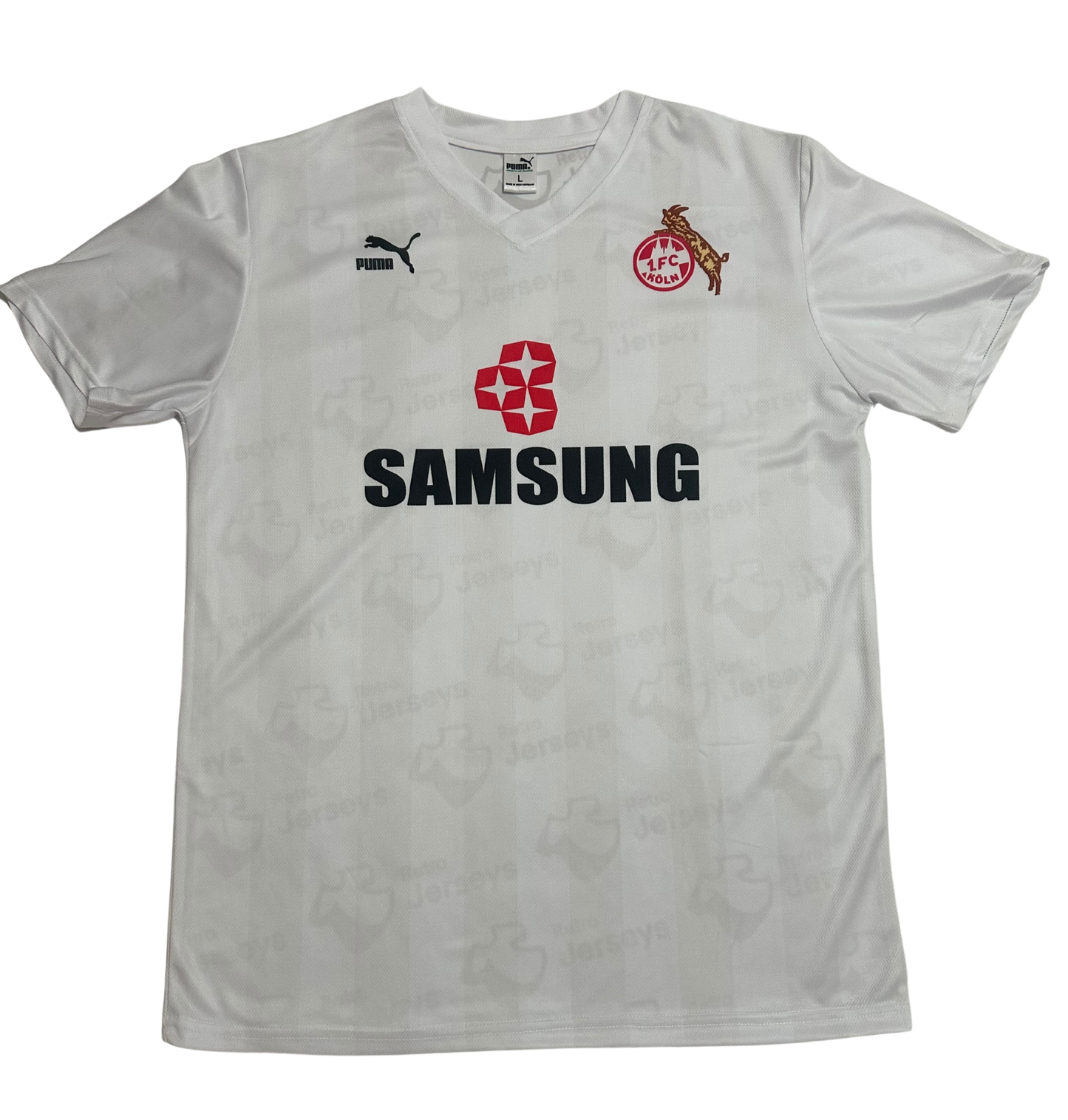 FC Köln Shirt 1988-1990 Home - Retro Jersey, FC Köln trikot, FC Köln Retro Trikot