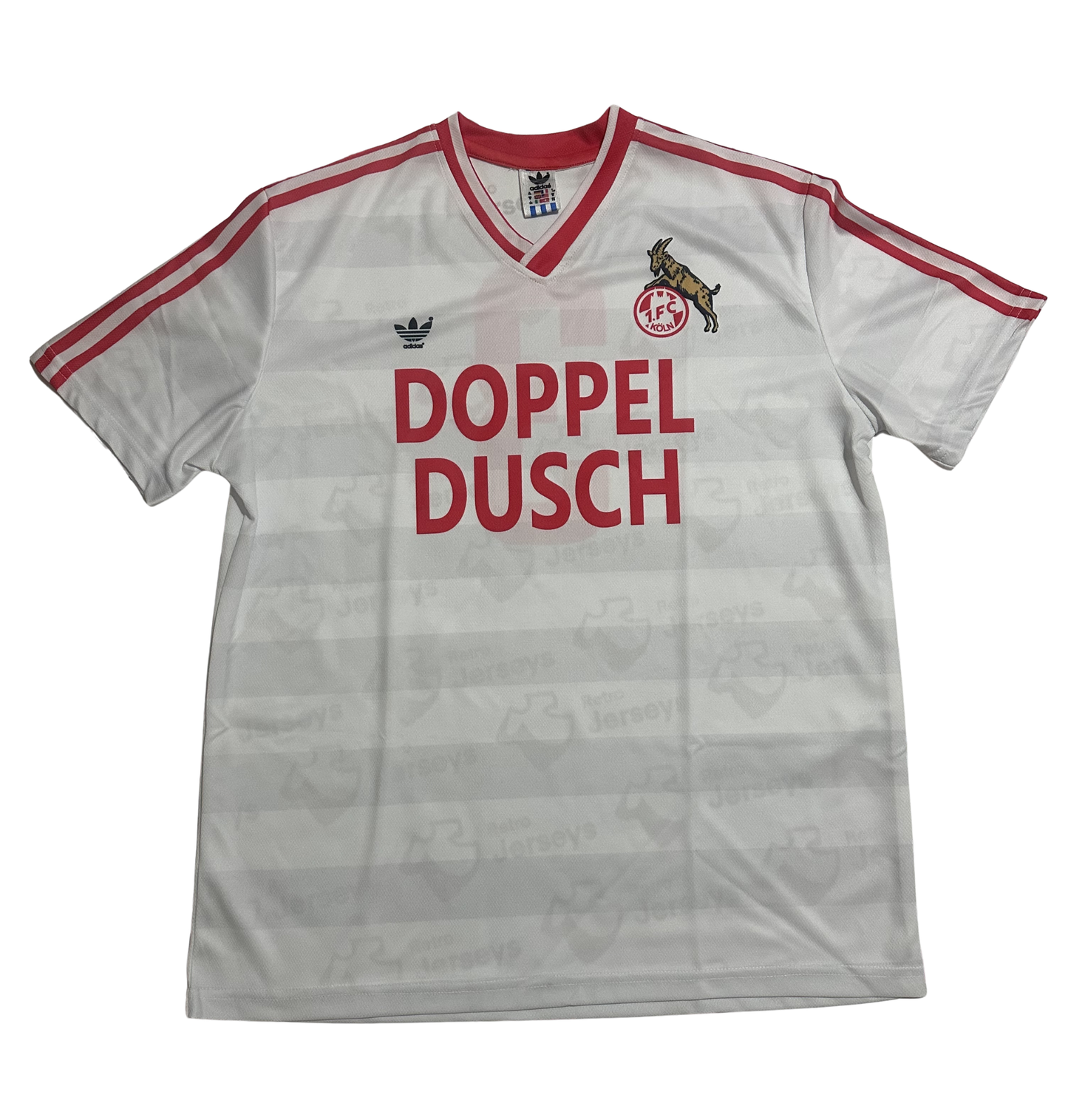 FC Köln Shirt 1984-1985 European Home - Retro Jersey, FC Köln trikot, FC Köln Retro Trikot - Cologne Retro Trikot - Cologne Retro Jersey