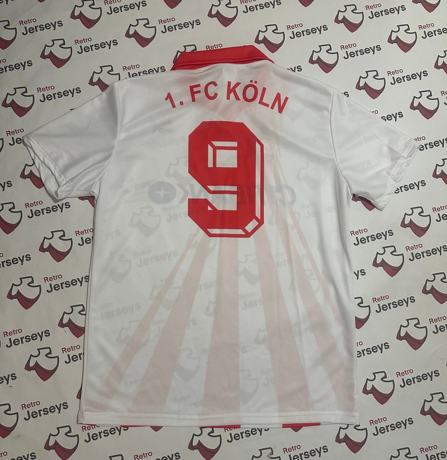FC Köln Shirt 1991-1992 Home - Retro Jersey, FC Köln trikot, FC Köln Retro Trikot