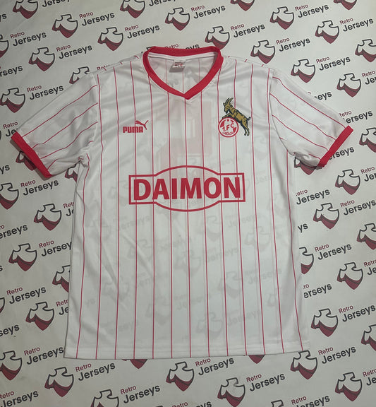 FC Köln Shirt 1985-1986 Home - Retro Jersey, FC Köln trikot, FC Köln Retro Trikot