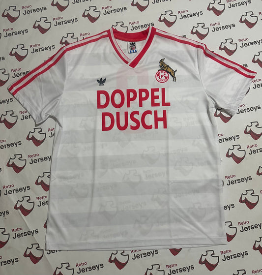 FC Köln Shirt 1984-1985 European Home - Retro Jersey, FC Köln trikot, FC Köln Retro Trikot - Cologne Retro Trikot - Cologne Retro Jersey