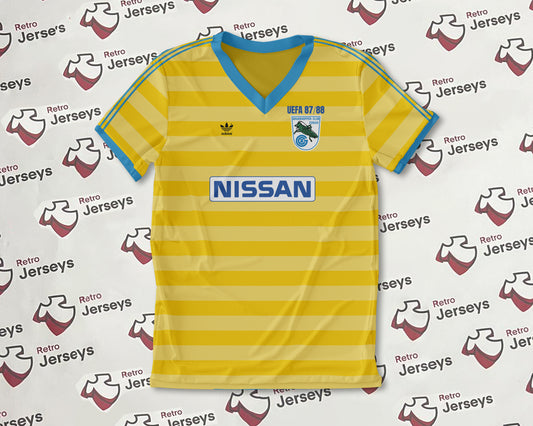 Grasshopper Club Zurich Shirt 1987-1988 UEFA - Retro Jerseys, Grasshopper Zürich Trikot