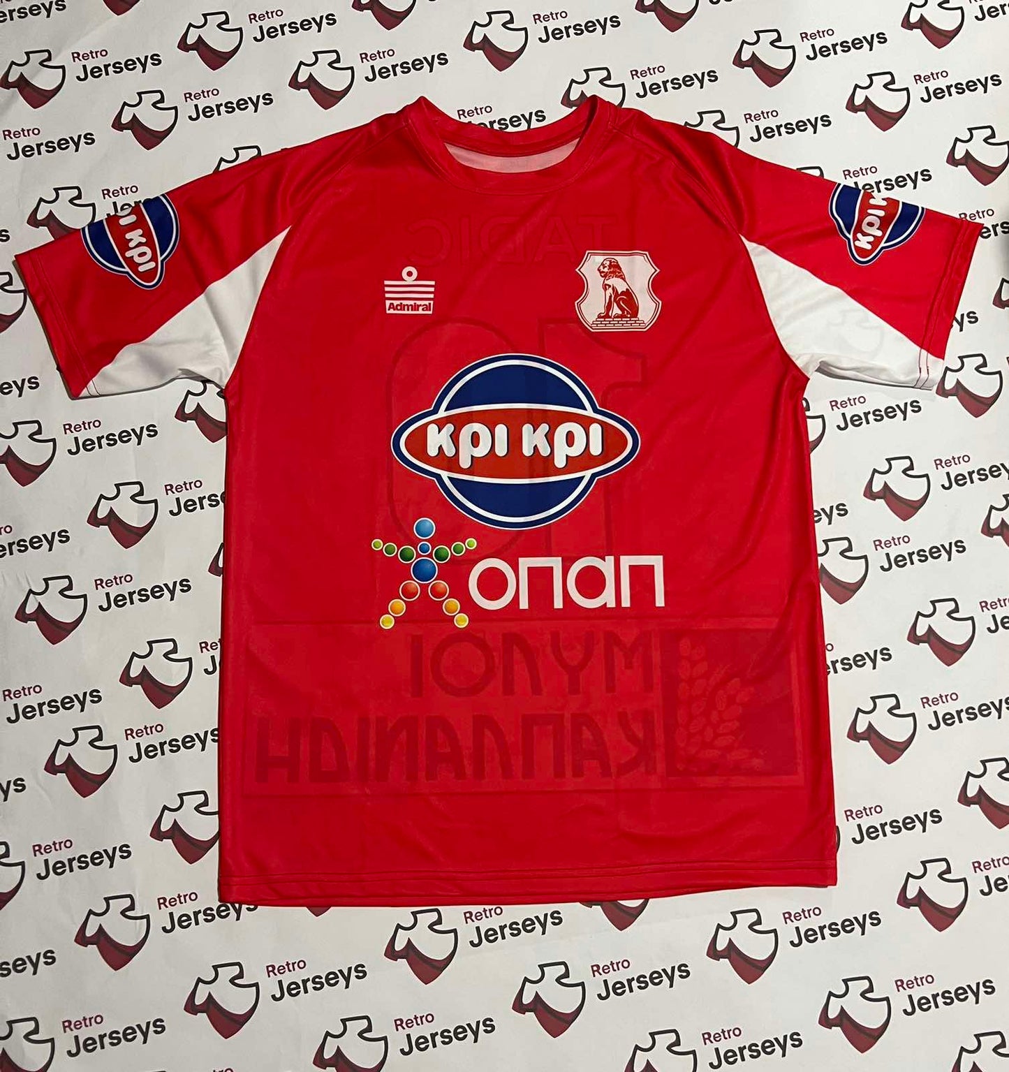 Panserraikos Shirt 2007-2008 Home - Retro Jerseys, φανέλα πανσερραϊκός - Retro Jerseys