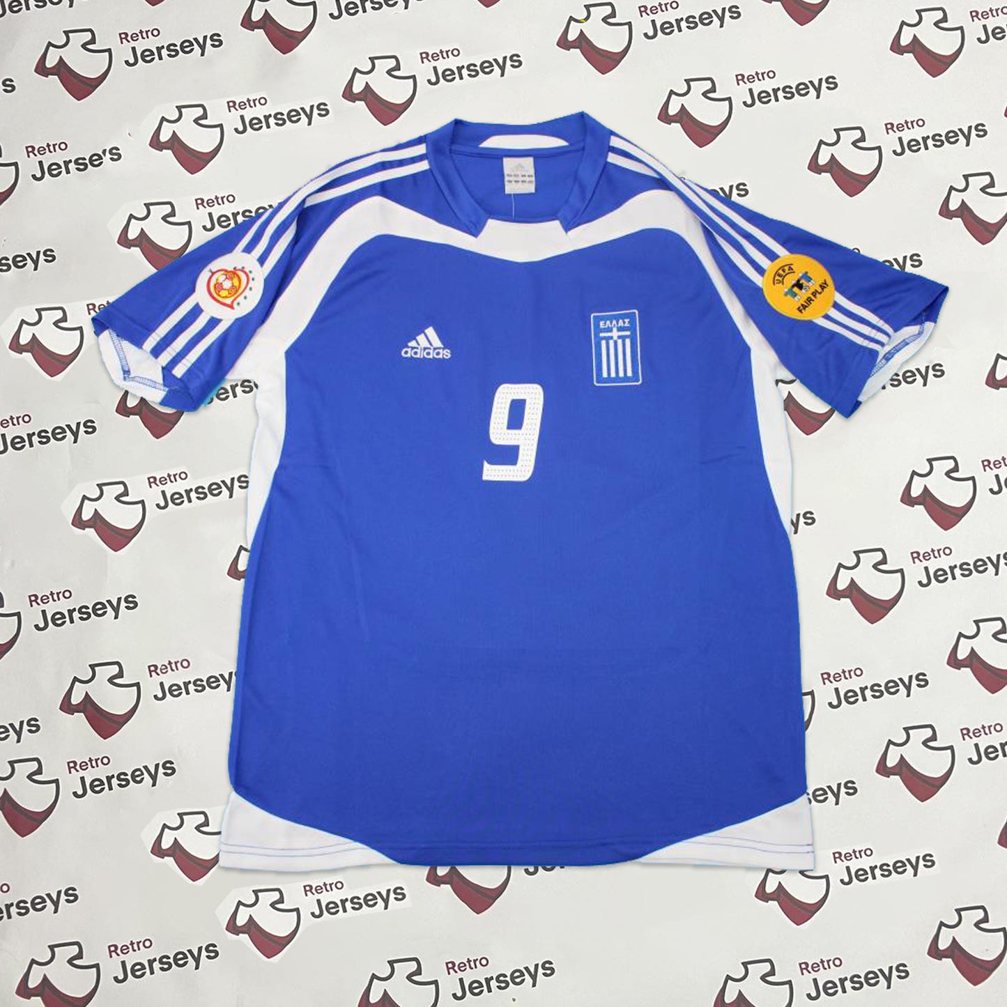 Greece National Shirt 2004 Home - Retro Jerseys, φανέλα Γρεεκε