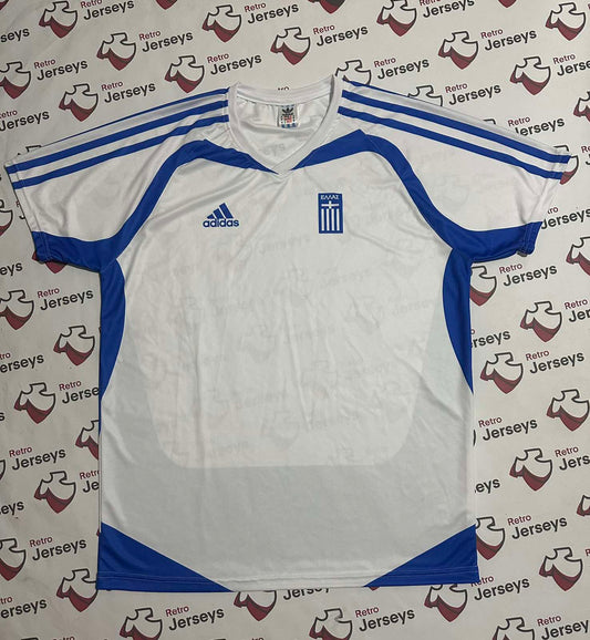Greece National Shirt 2004 Away - Retro Jerseys, φανέλα Γρεεκε