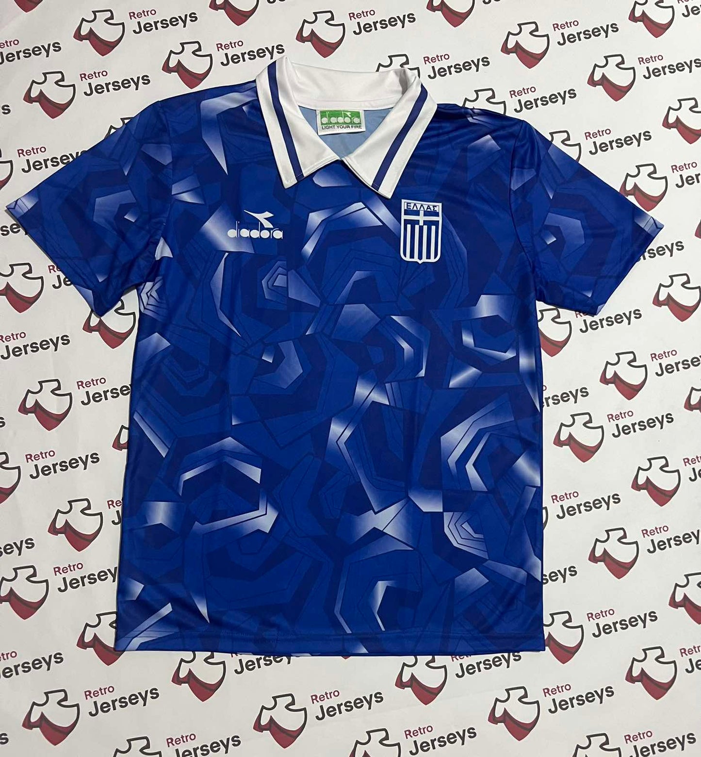 Greece National Shirt 1993-1994 Home - Retro Jerseys, φανέλα Γρεεκε - Retro Jerseys