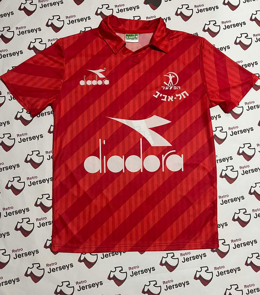 Hapoel Tel Aviv Shirt 1994-1995 Home - Retro Jerseys, חולצה של הפועל תל אביב - Retro Jerseys
