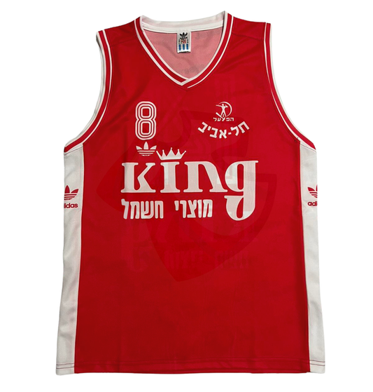 Hapoel Tel Aviv Basketball Shirt  1991-1992 Final Cup - Retro Jerseys, חולצת הכדורסל של הפועל תל אביב
