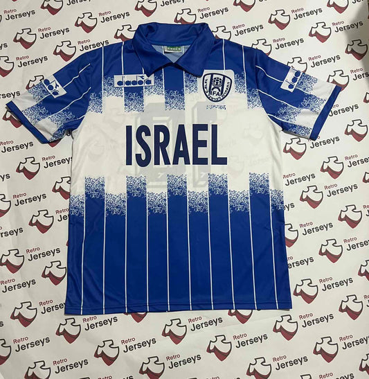 Israel National Shirt 1994 Home - Retro Jerseys, חולצה של ישראל - Retro Jerseys