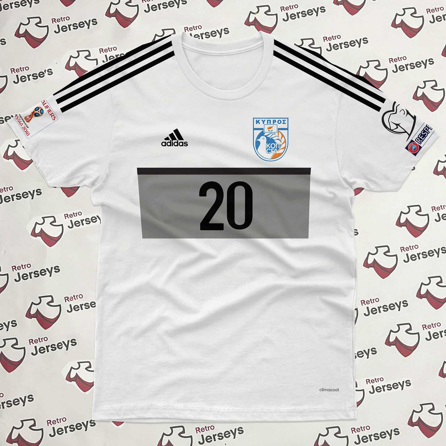 Cyprus 2016 Home & Away Kit - Retro Jerseys