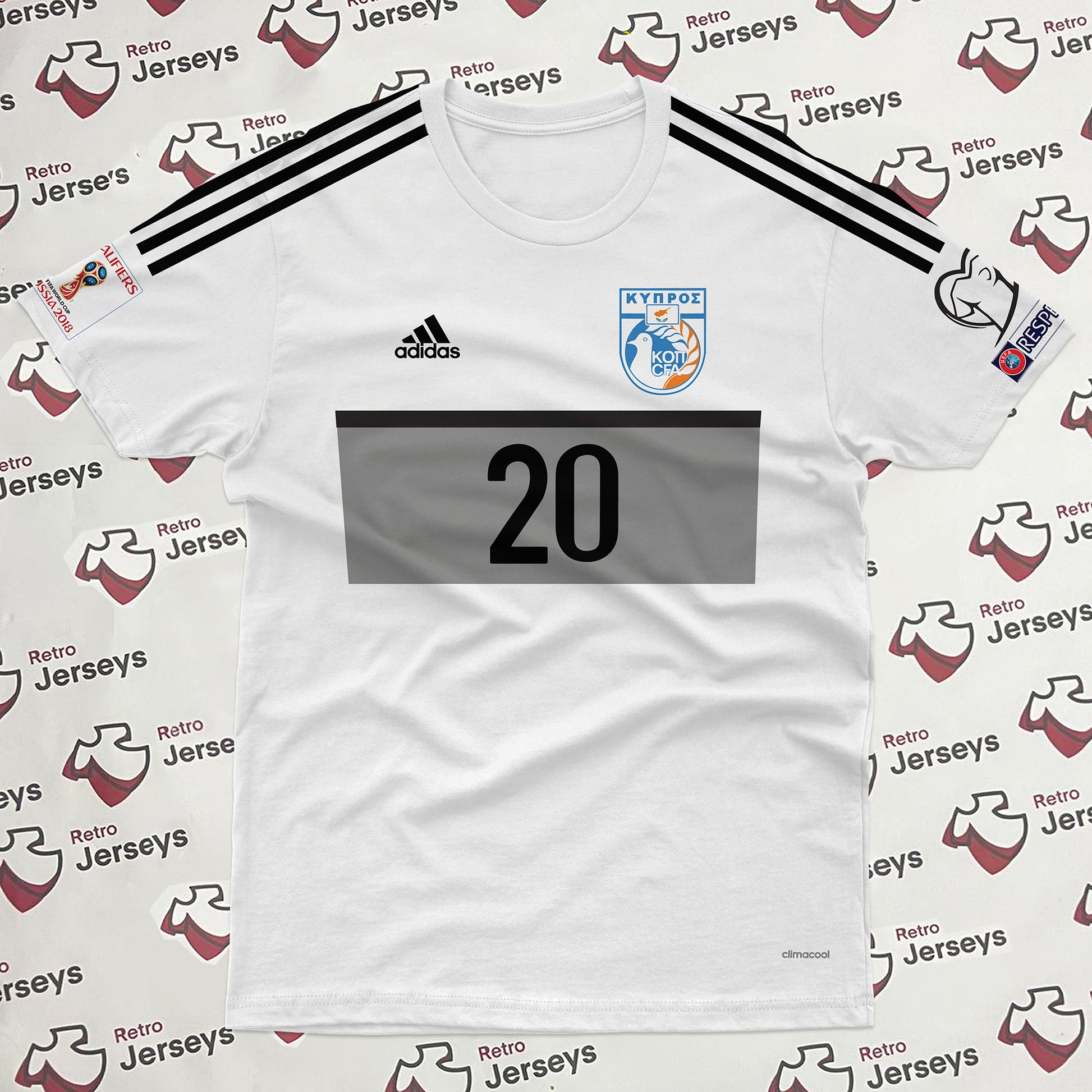 Cyprus 2016 Home & Away Kit - Retro Jerseys