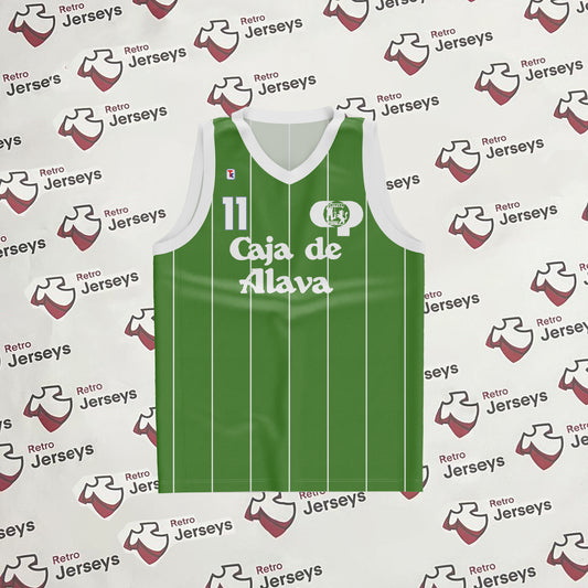 Baskonia Basketball Shirt 1984-1985 Away - Retro Jerseys, Camiseta Baskonia Baloncesto