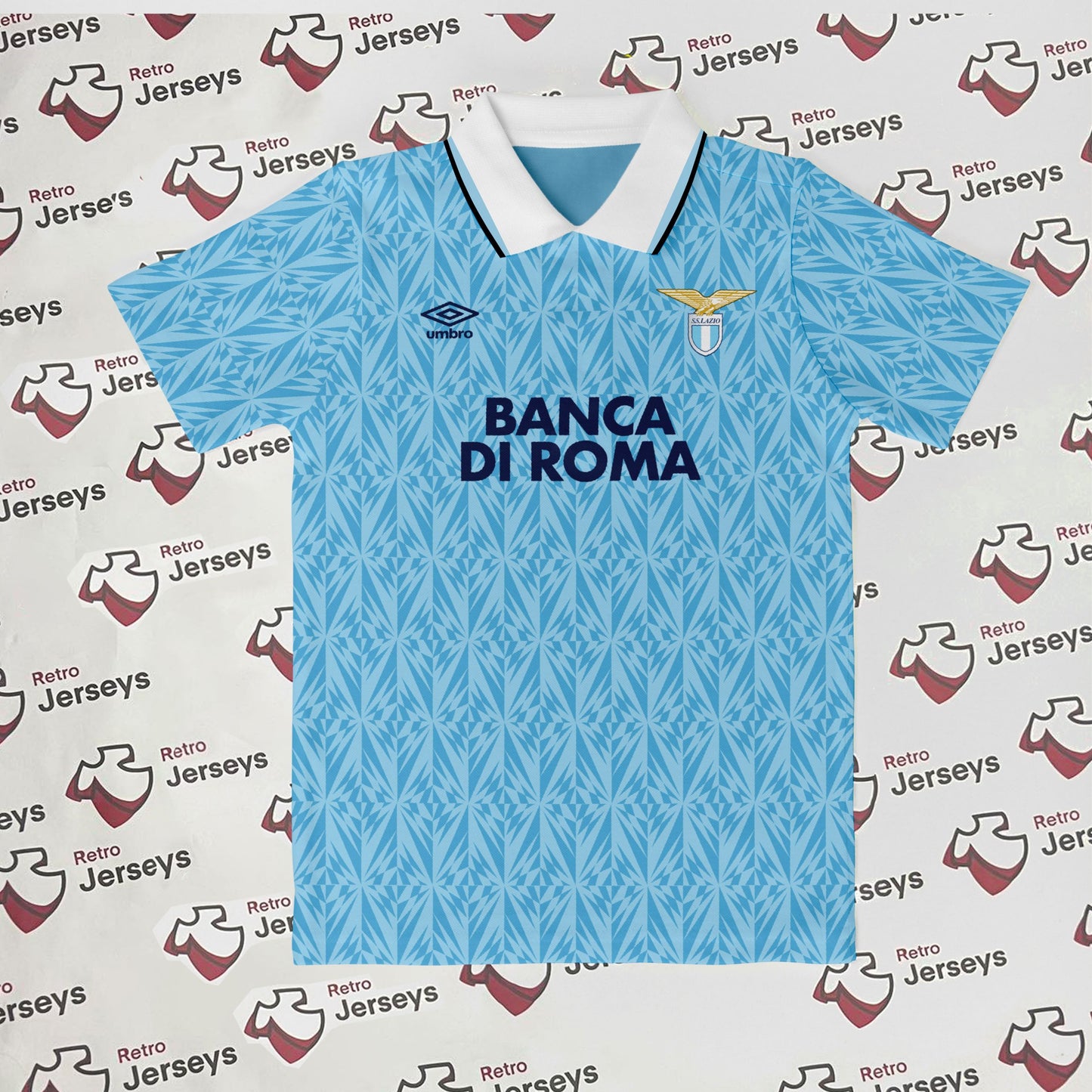 Lazio Shirt 1992-1993 Home - Retro Jerseys, Maglia Lazio - Retro Jerseys