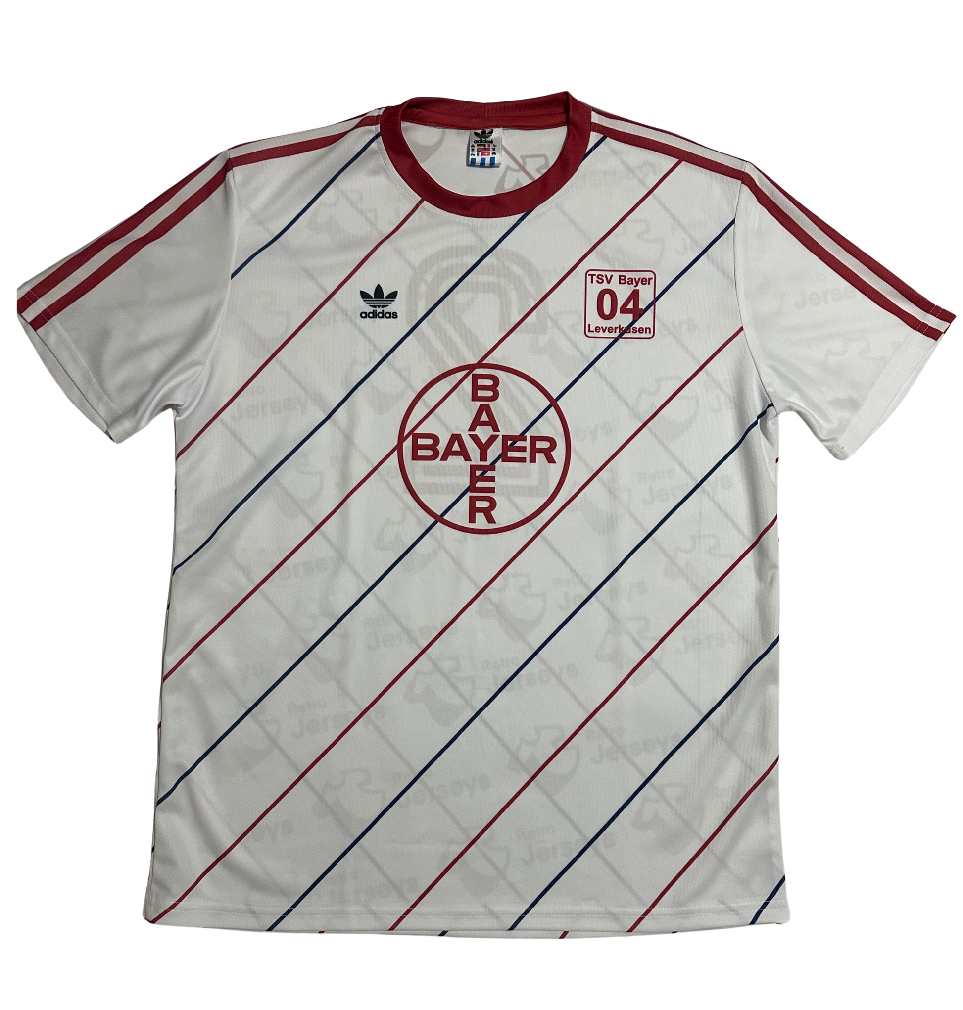 Bayer 04 Leverkusen Shirt 1987-1988 Away - Retro Jersey, Bayer