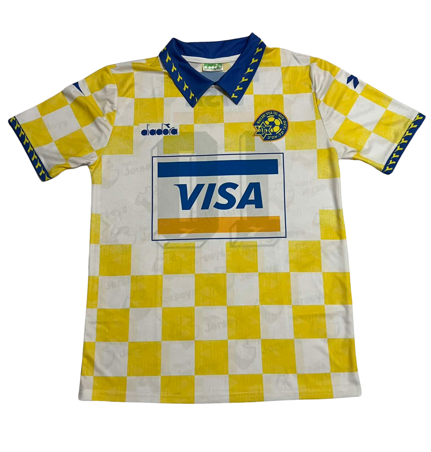 Maccabi Tel Aviv Shirt 1995-1996 Home - Retro Jersey, חולצה של מכבי תל אביב