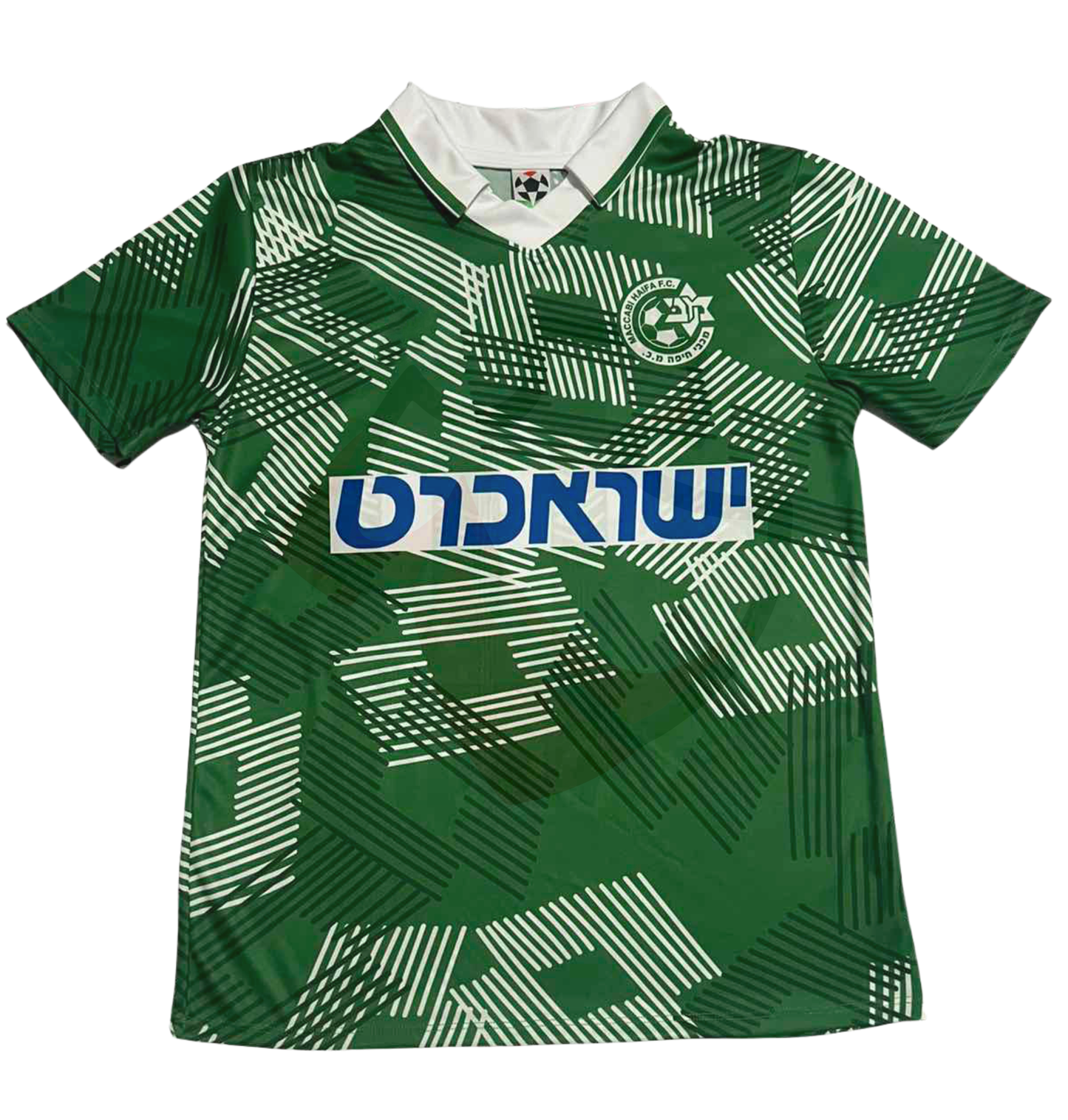 Maccabi Haifa Shirt 1992-1993 Home - Retro Jerseys, חולצה של מכבי חיפה