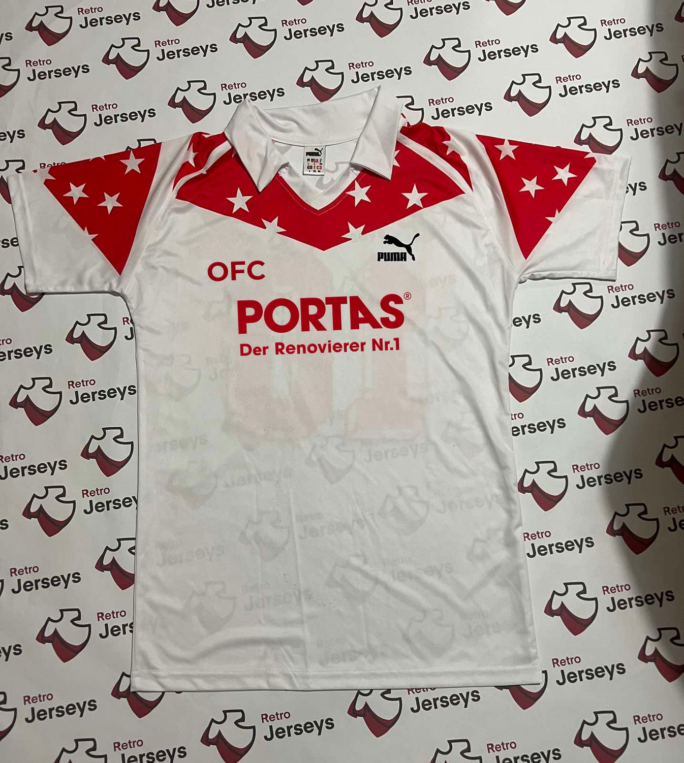 Offenbacher Kickers Shirt 19891990 Home Retro Jersey, Offenbacher K